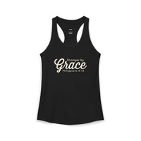 Load image into Gallery viewer, Teehouz Stronger by Grace Racerback Tank | Women