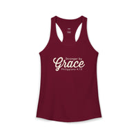 Load image into Gallery viewer, Teehouz Stronger by Grace Racerback Tank | Women