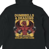 Load image into Gallery viewer, Dumbbells &amp; Dragons Hoodie | Unisex