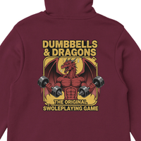 Load image into Gallery viewer, Dumbbells &amp; Dragons Hoodie | Unisex