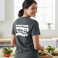 Load image into Gallery viewer, Everything Hurts and I’m Hungry | Funny Women’s Gym Tee