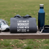 Load image into Gallery viewer, Workout and Hang with my Dog Hoodie | Unisex
