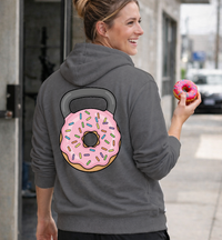 Load image into Gallery viewer, Kettlebell Donut Hoodie | Unisex