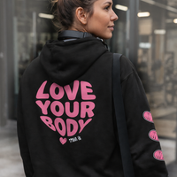 Load image into Gallery viewer, Love Your Body | Women’s Motivational Fitness Hoodie