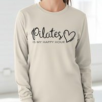 Load image into Gallery viewer, Pilates is my Happy Hour Crewneck Sweatshirt | Women
