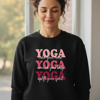 Load image into Gallery viewer, Yoga for your mind, body &amp; spirit Sweatshirt | Women