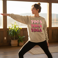 Load image into Gallery viewer, Yoga for your mind, body &amp; spirit Sweatshirt | Women